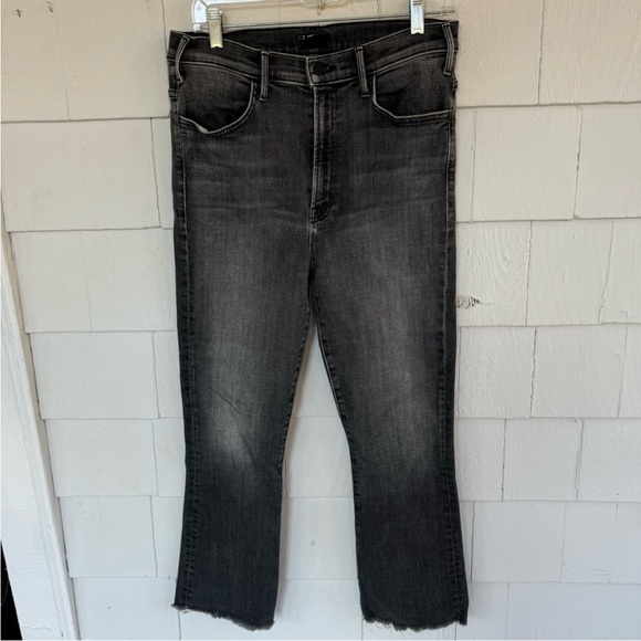 MOTHER The Hustler Ankle Fray Sharing Secrets Jeans Grey size 31 - Picture 2 of 9